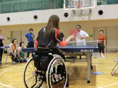 パーキンソン病友の会卓球交流大会