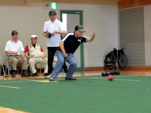 第8回のじぎく杯ローンボウルズ大会