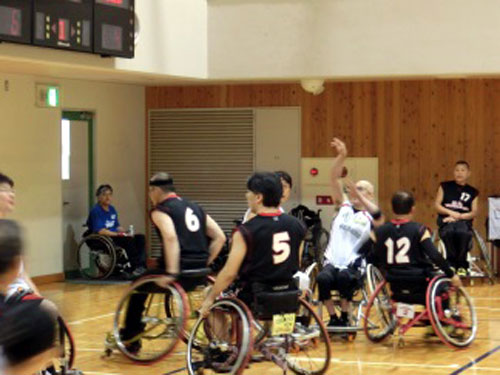 第10回記念兵庫マスターズ車いすバスケットボール大会