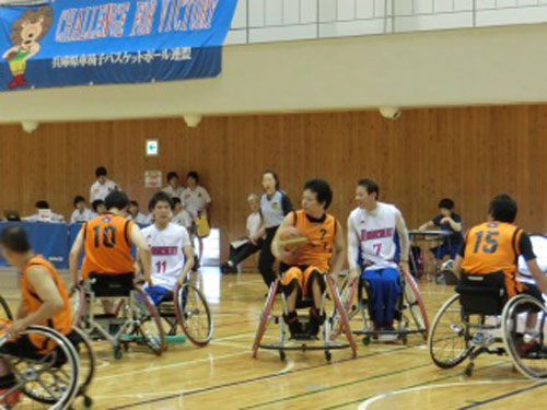 第40回記念のじぎく杯争奪車いすバスケットボール大会