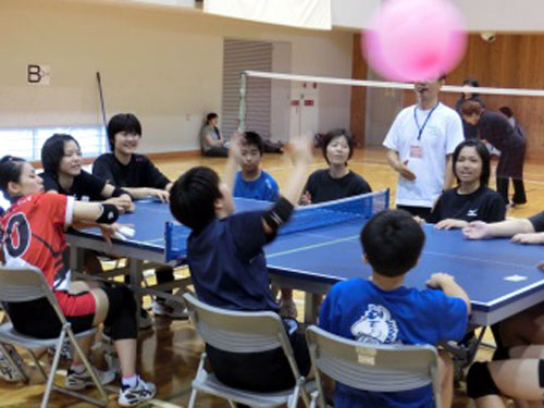 障害者バレーボールミーティング2014