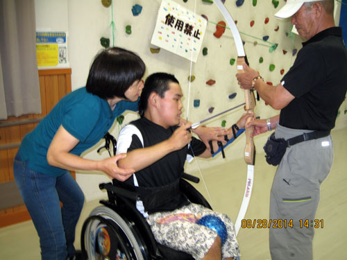 肢体不自由児スポーツ体験会