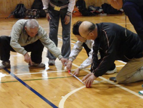 ボッチャ講習会（平成26年度障害者スポーツ普及育成事業）