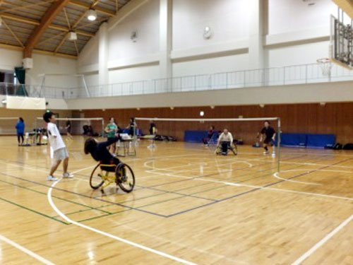 第18回兵庫オープン障がい者バドミントン交流会