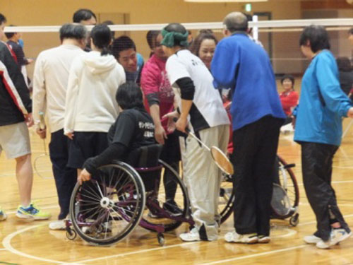 第18回兵庫オープン障がい者バドミントン交流会