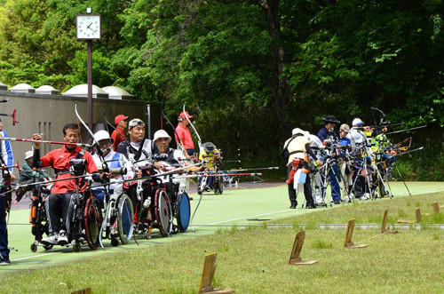 第39回のじぎく杯アーチェリー競技大会