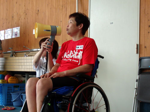 兵庫県パラリンピック選手発掘事業「パラリンピアンと水泳記録会」 