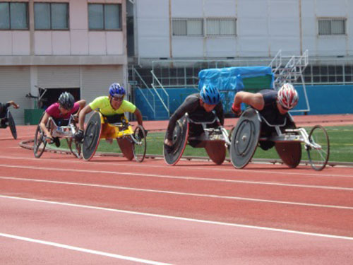 「パラ陸上チャレンジ記録会」兵庫県パラリンピック選手発掘・普及啓発事業