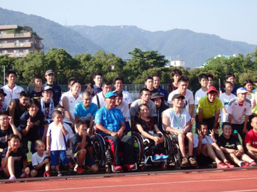 「パラ陸上チャレンジ記録会」兵庫県パラリンピック選手発掘・普及啓発事業