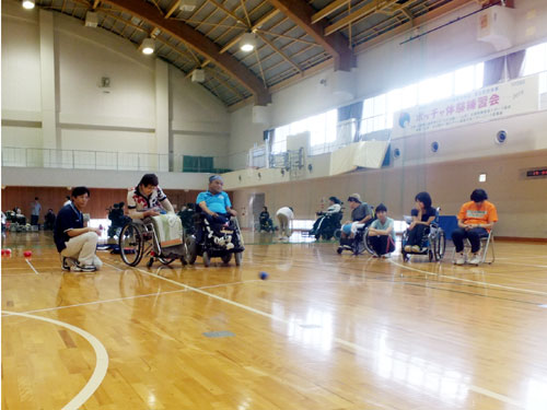 ボッチャ体験練習会