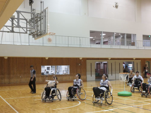 車椅子ツインバスケットボール日本選手権近畿予選会