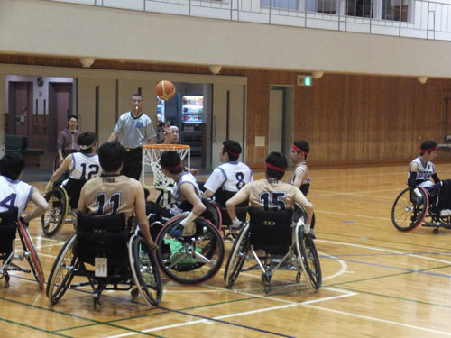 車椅子ツインバスケットボール日本選手権近畿予選会