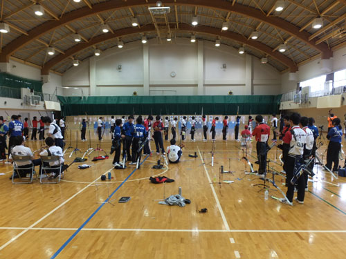 第39回のじぎく杯室内アーチェリー競技大会