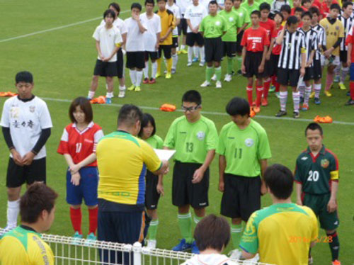 第10回兵庫県障害者のじぎくスポーツ大会（知的障害サッカー）