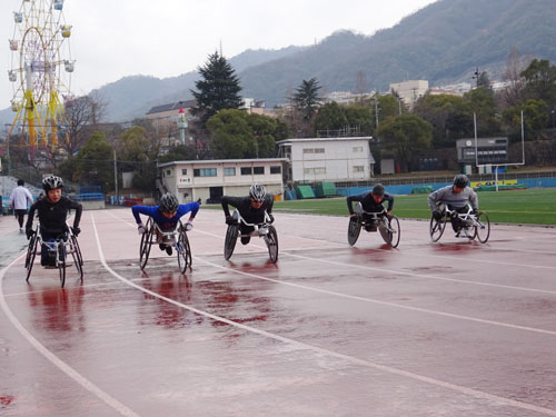 兵庫県障害者スポーツプロジェクト事業マルチサポート「陸上競技記録会」