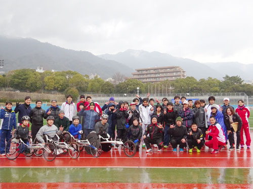 兵庫県障害者スポーツプロジェクト事業マルチサポート「陸上競技記録会」