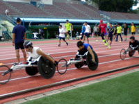 兵庫県障害者スポーツ推進プロジェクト障害者アスリートマルチサポート事業 陸上競技練習会