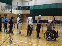 兵庫県障害者スポーツ推進プロジェクト障害者アスリートマルチサポート事業 アーチェリー競技練習会