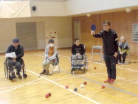 障害者アスリートマルチサポート事業 ボッチャ競技練習会