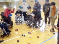 障害者アスリートマルチサポート事業 ボッチャ競技練習会