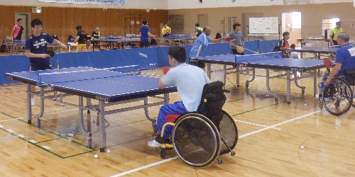 障害者アスリートマルチサポート事業 卓球競技練習会