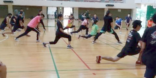障害者アスリートマルチサポート事業 陸上競技練習会