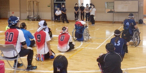 東京パラリンピック開催記念スポーツ交流大会兼のじぎく杯ローリングバレーボール大会