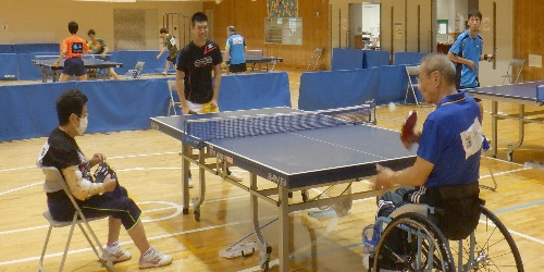 障害者アスリートマルチサポート事業 卓球競技練習会