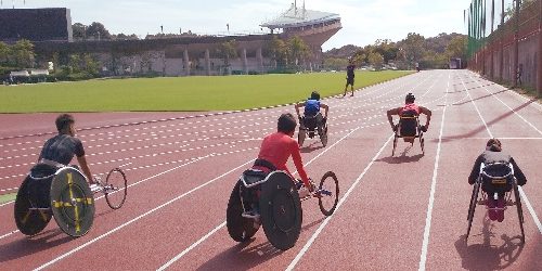 障害者アスリートマルチサポート事業 陸上競技練習会