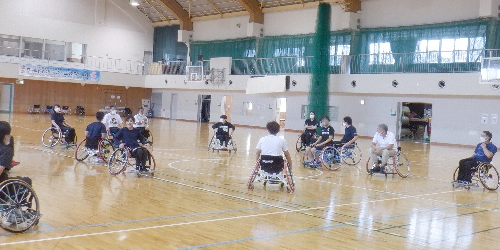一般スポーツ団体との交流事業 車いすバスケットボール競技交流会