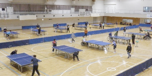 障害者アスリートマルチサポート事業 卓球競技練習会