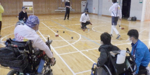 障害者アスリートマルチサポート事業 ボッチャ競技練習会