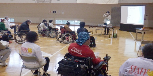 障害者アスリートマルチサポート事業 ボッチャ練習会