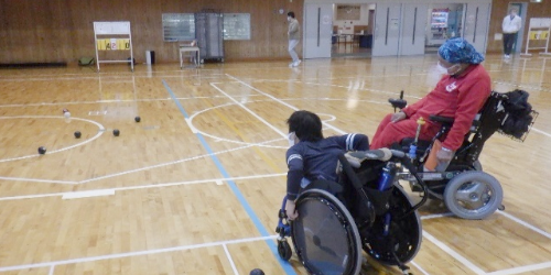 障害者アスリートマルチサポート事業 ボッチャ練習会