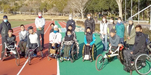 障害者アスリートマルチサポート事業 陸上競技練習会
