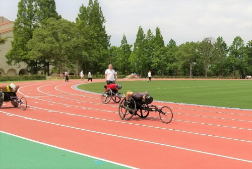 障害者アスリートマルチサポート事業 陸上競技練習会