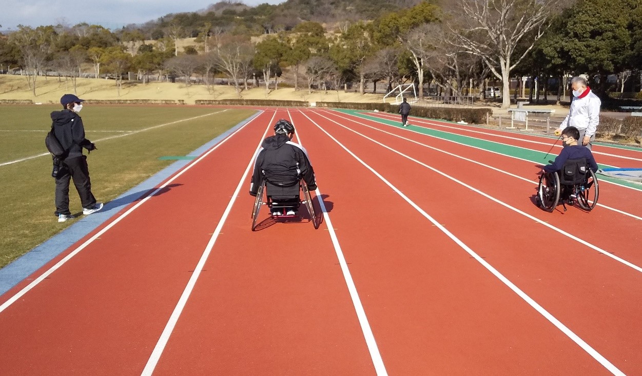 障害者アスリートマルチサポート事業 陸上競技練習会