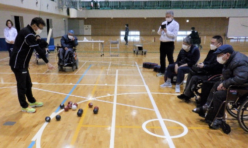 障害者アスリートマルチサポート事業 ボッチャ競技練習会