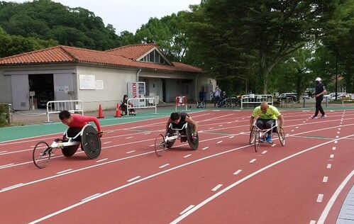 障害者アスリートマルチサポート事業 陸上競技練習会