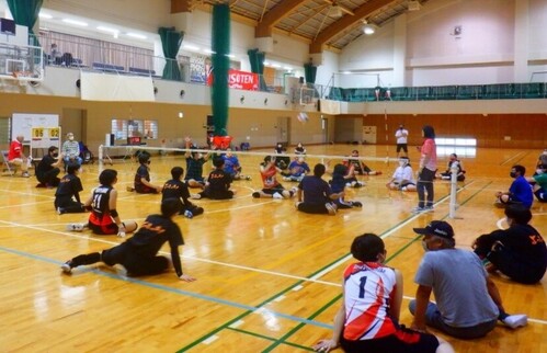 一般スポーツ団体との交流事業の様子