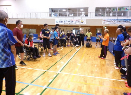 障害者アスリートマルチサポート事業 卓球競技練習会