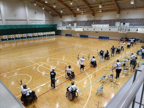 アーチェリー競技交流事業