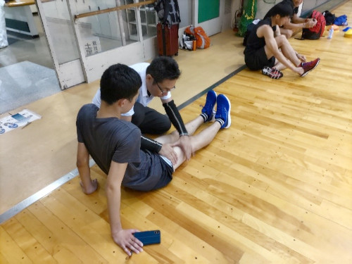 障害者アスリートマルチサポート事業 陸上競技練習会