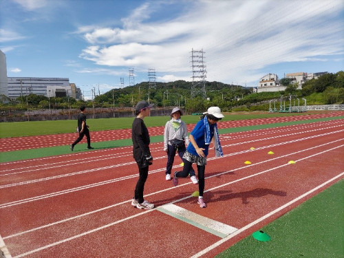 障害者アスリートマルチサポート事業 陸上競技練習会