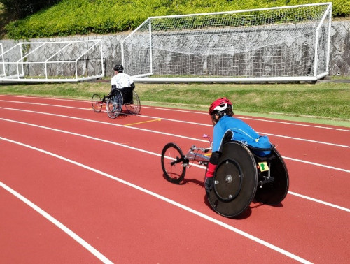 障害者アスリートマルチサポート事業 陸上競技練習会