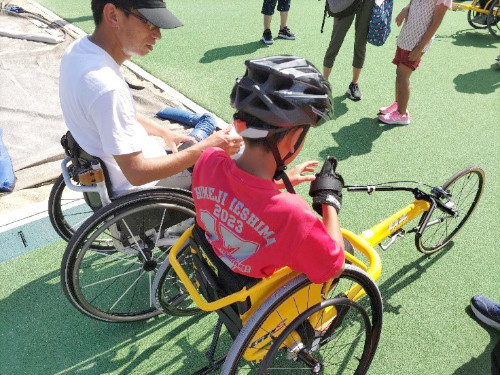 障害者アスリートマルチサポート事業 陸上競技練習会