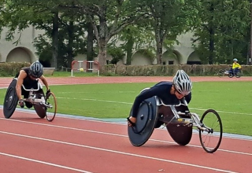 障害者アスリートマルチサポート事業 陸上競技練習会