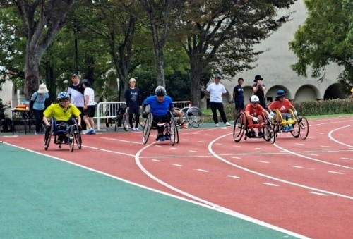 障害者アスリートマルチサポート事業 陸上競技練習会