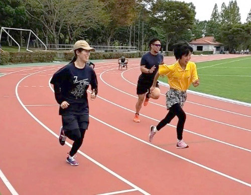 障害者アスリートマルチサポート事業 陸上競技練習会