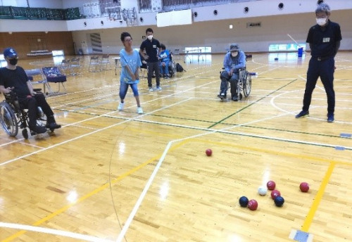 障害者アスリートマルチサポート事業 ボッチャ競技練習会、競技会